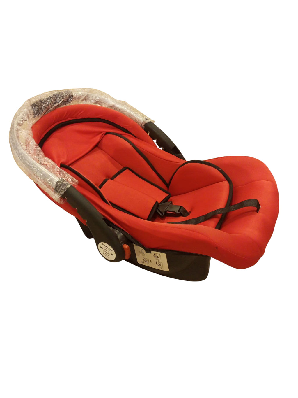 Infant Car Seat Carrier with Safety Harness and Canopy