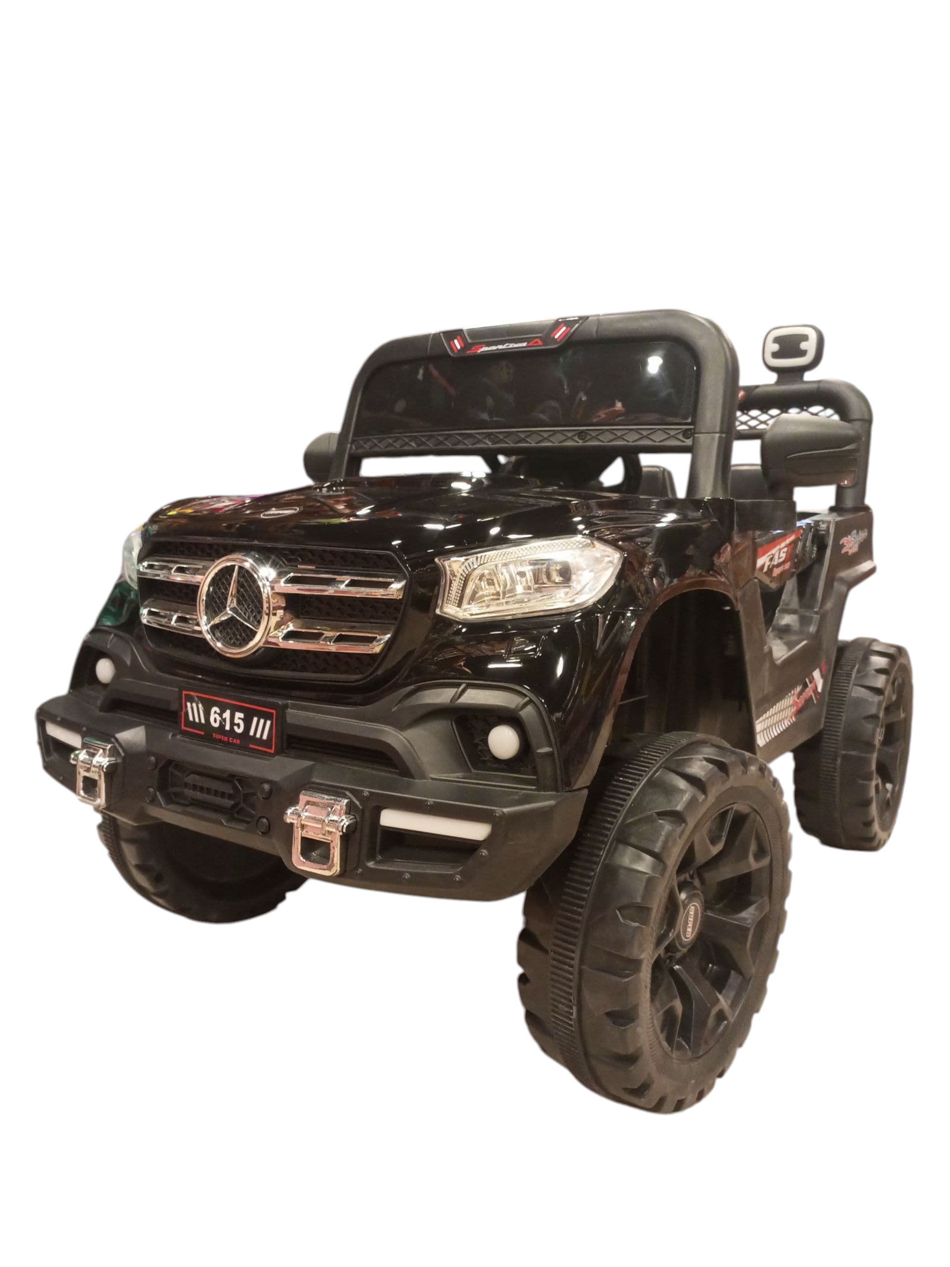 Electric Kids' Ride-On UTV /  Mercedes-Benz G-Wagon style ride-on car with LED Lights