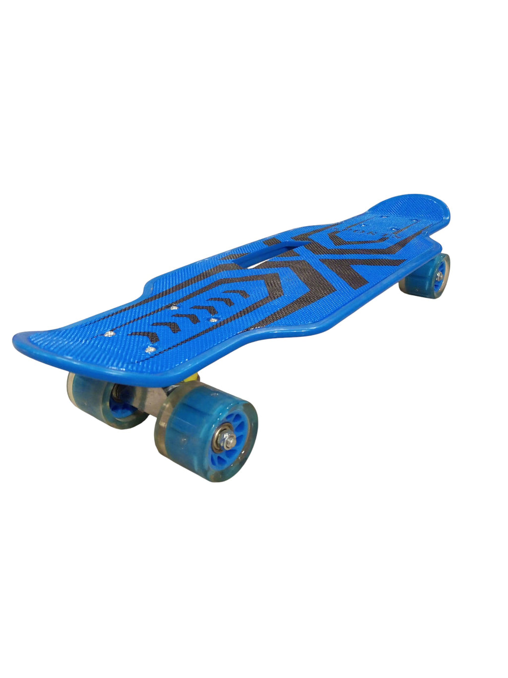Vibrant & Durable Cruiser Skateboard  (Fiber Deck) blue color