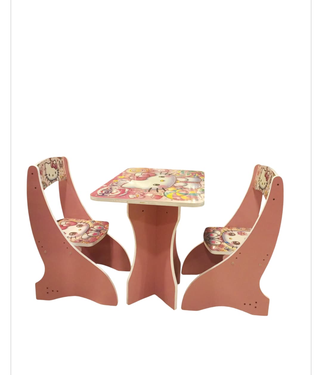 Two seats toddler study table