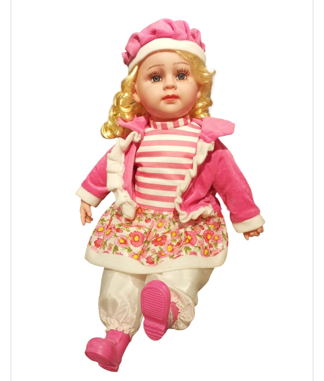 Sweet Dreams Realistic Sleeping Baby Doll with Knit Outfit