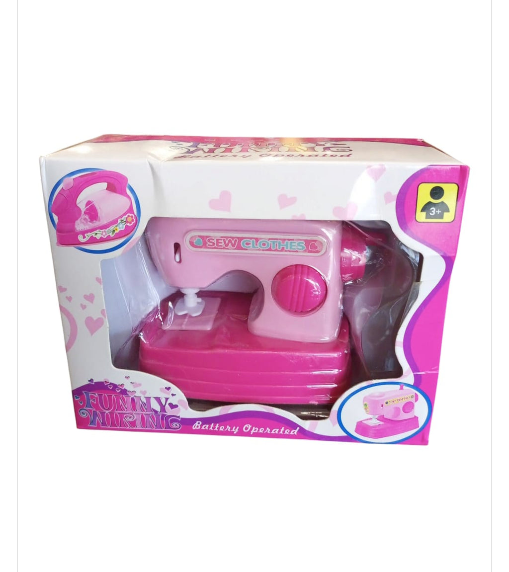 Funny Sewing Battery Operated Mini Sewing Machine for Kids (3+ Years)