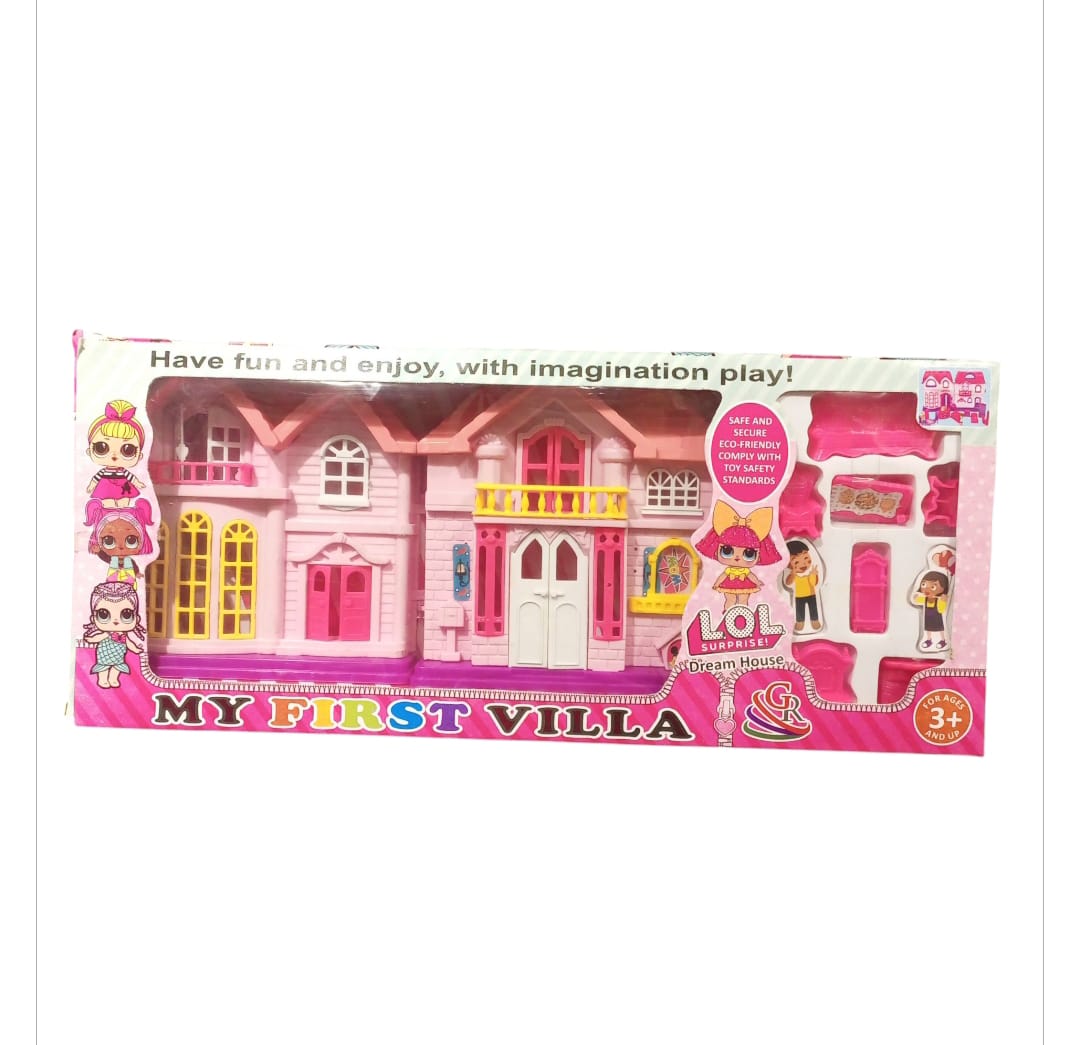 LOL Surprise! Dream House: My First Villa Happy House Playset (3+ Years)