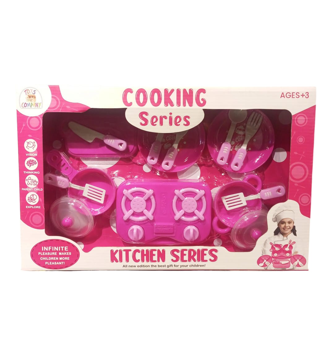 Kitchen Series: "Infinite Pleasure" Doll's Cooking & Tea Playset (3+ Years)