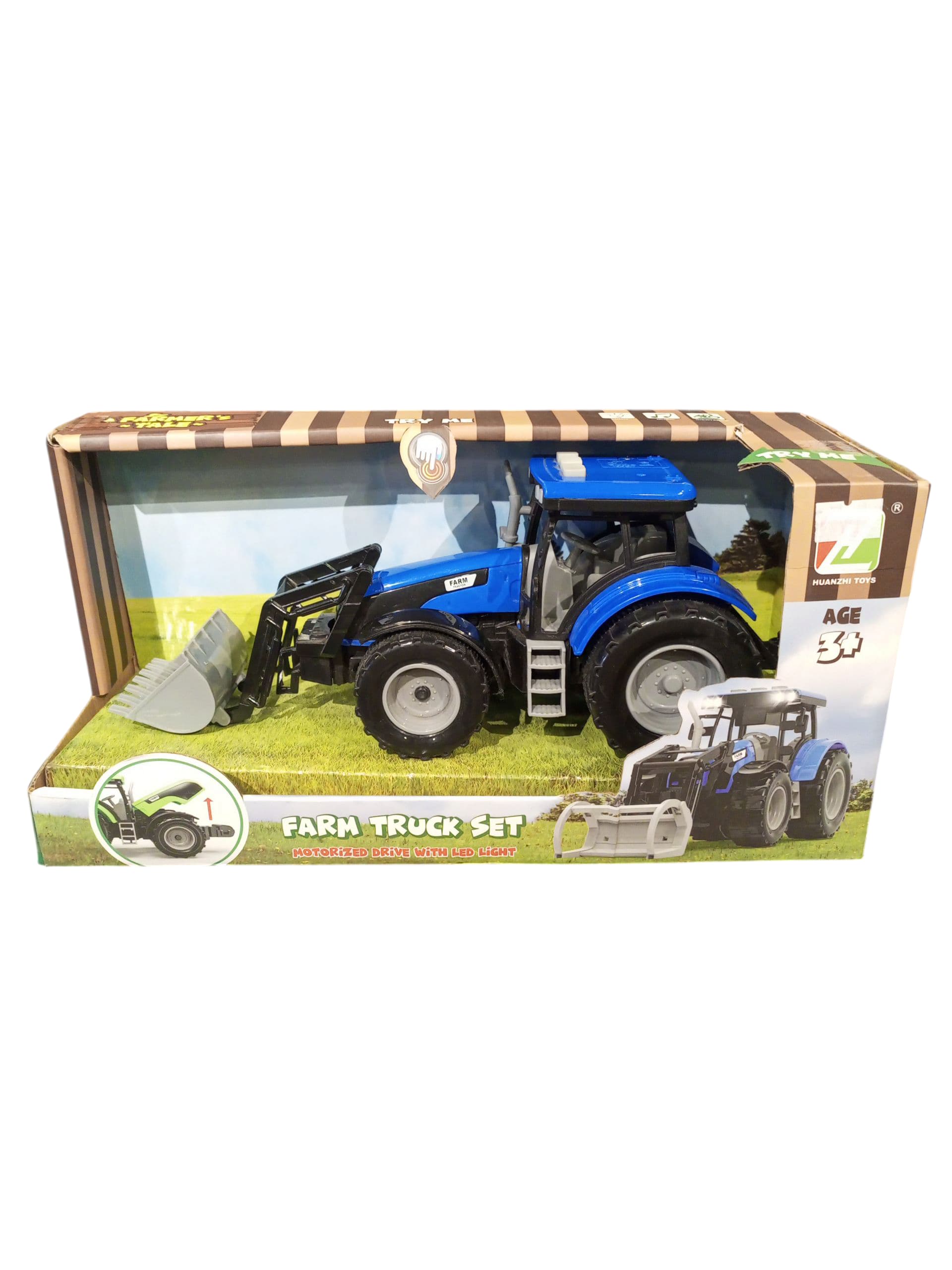 KUNUDY Farm Machine Remote Control Tractor - 1:24 Scale