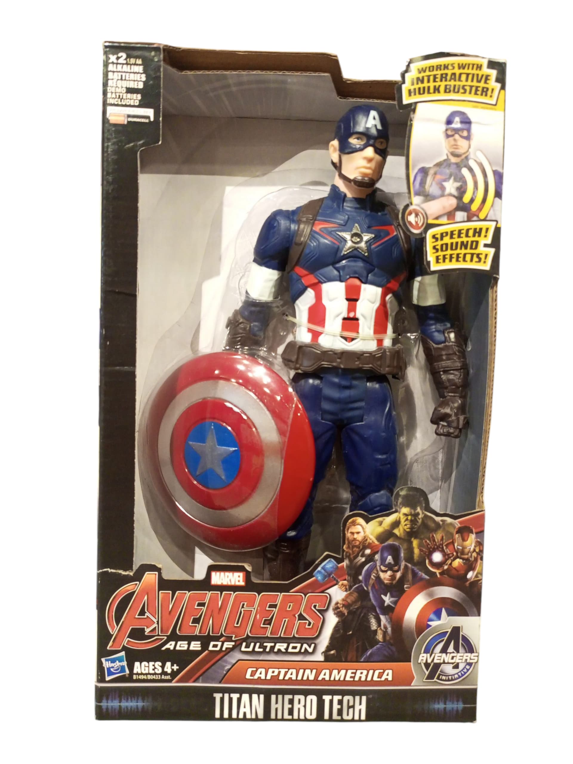 Hasbro Marvel Avengers: Age of Ultron "Titan Hero Tech" Captain America Action Figure