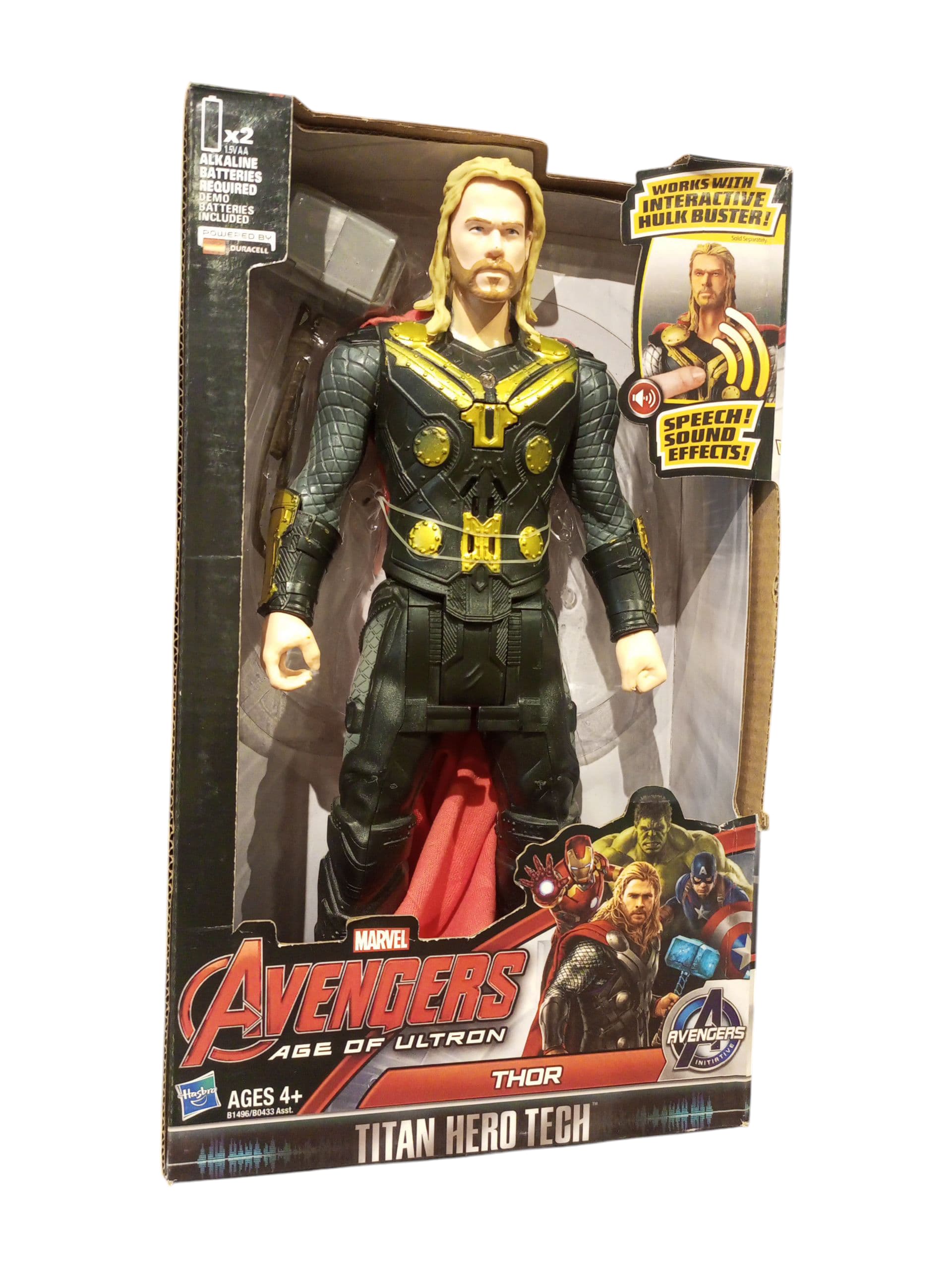 Hasbro Marvel Avengers: Age of Ultron "Titan Hero Tech" Thor Action Figure