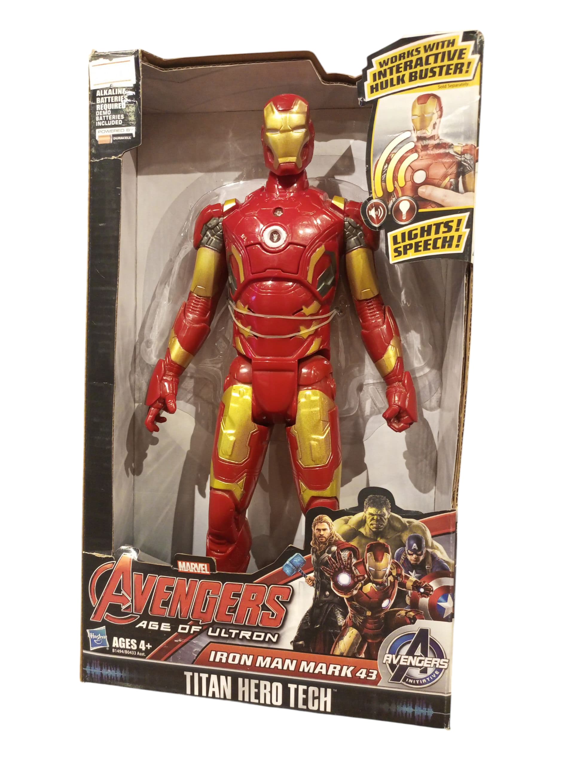 Hasbro Marvel Avengers: Age of Ultron "Titan Hero Tech" Iron Man Mark 43 Action Figure