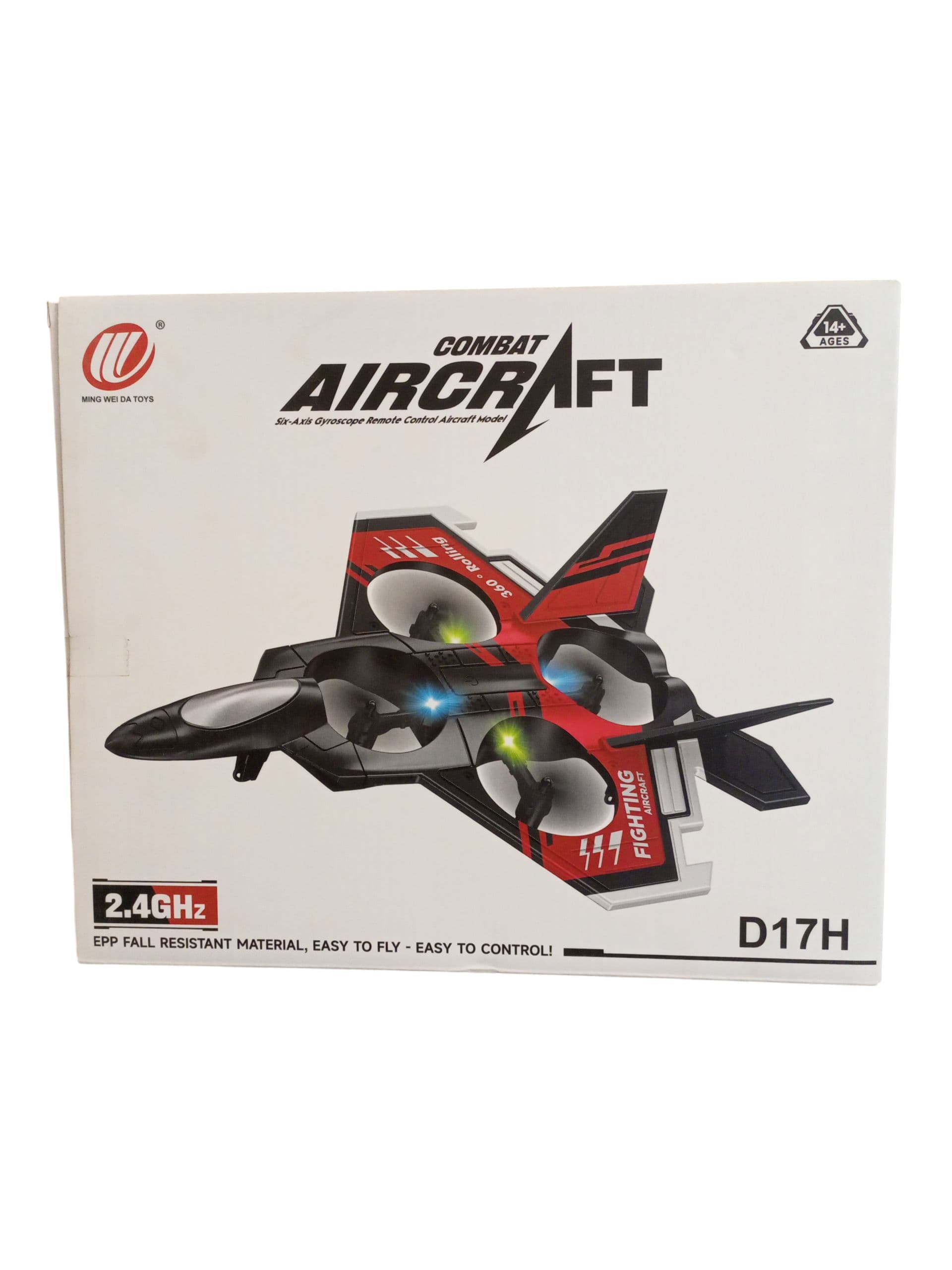 "Ming Wei Da Toys" Combat Aircraft D17H Remote Control Drone