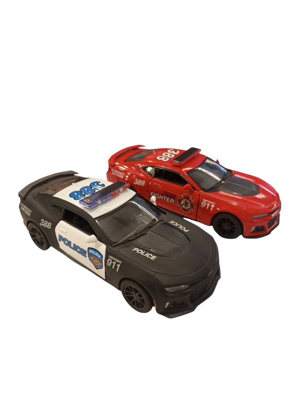 Set of 3 Ford Bronco Toy Police Car