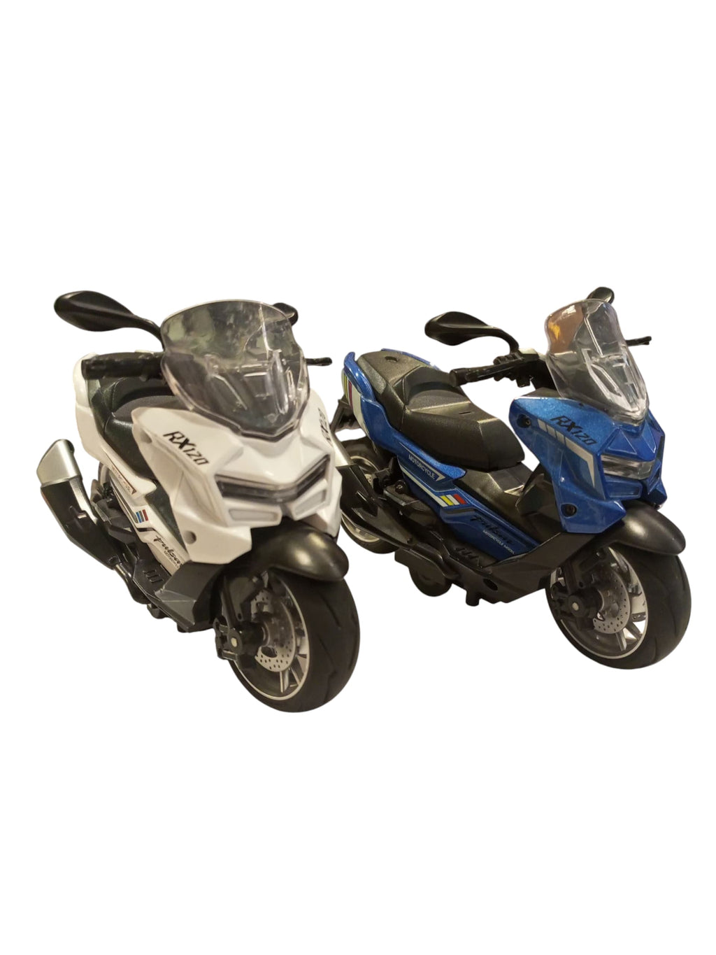 Set of 2 "RX170" Scooter Toy Models