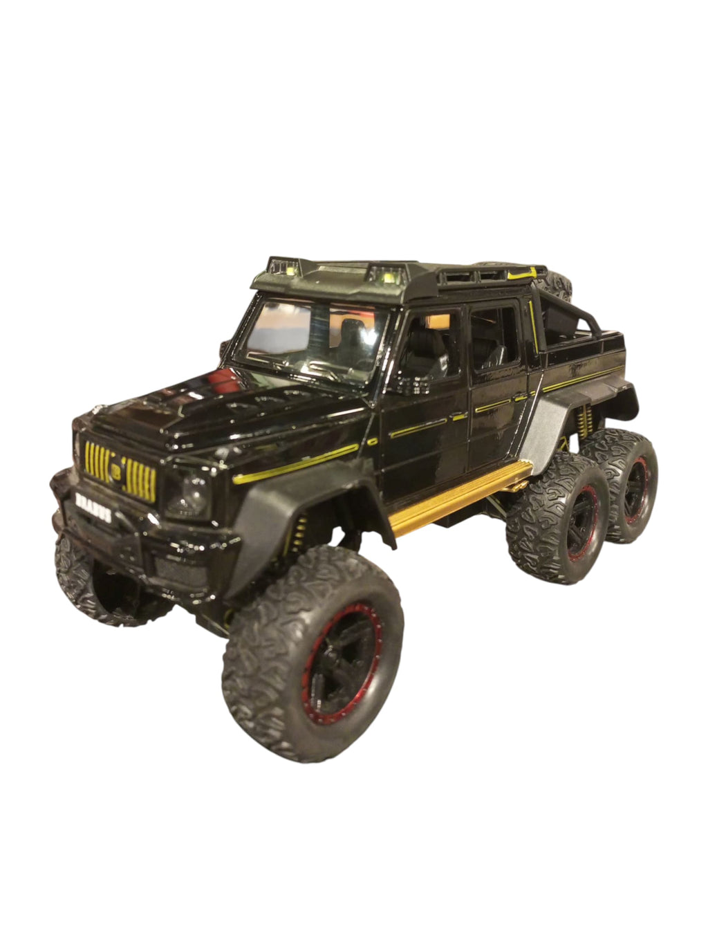 Black Brabus G-Class 6x6 Monster Truck Toy
