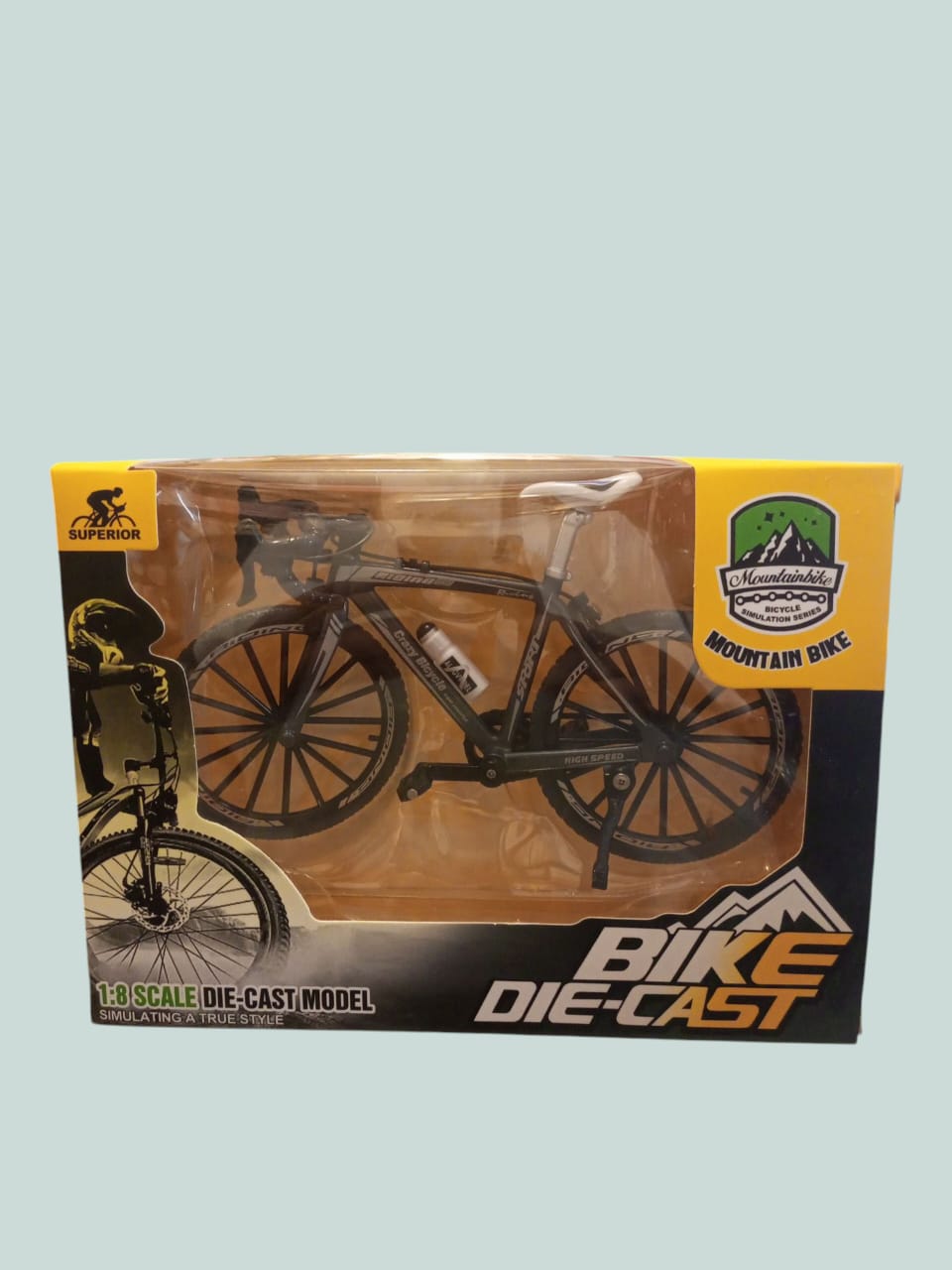 1:8 Scale Die-Cast Mountain Bike Model