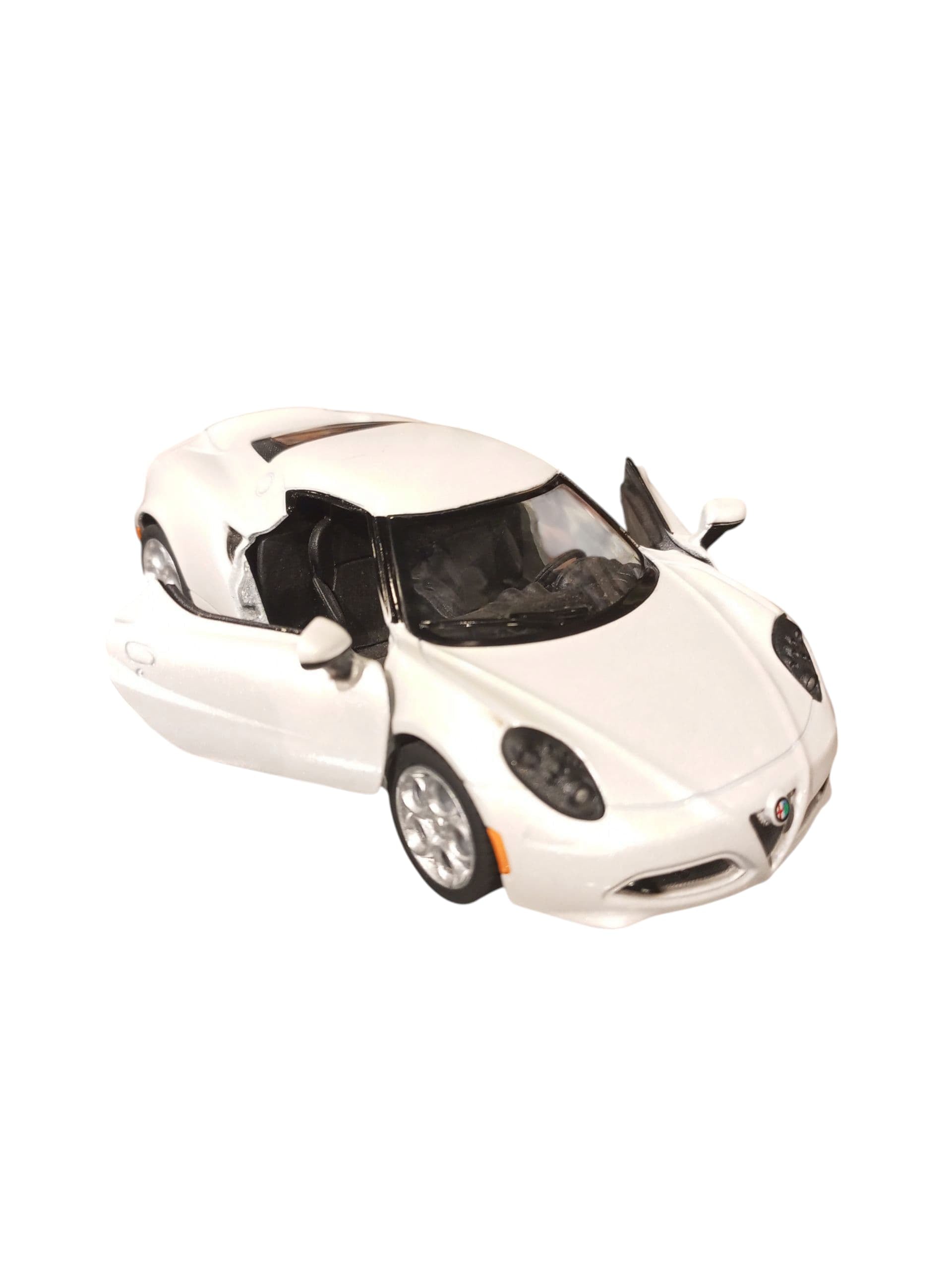 Multi color Alfa Romeo 4C Die-Cast Model