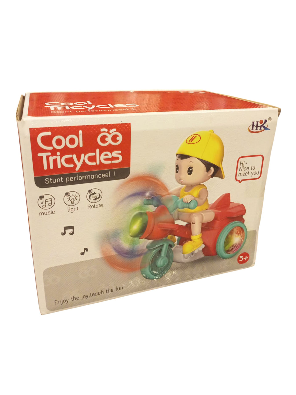"Cool Tricycles" "Stunt Performance!" Toy