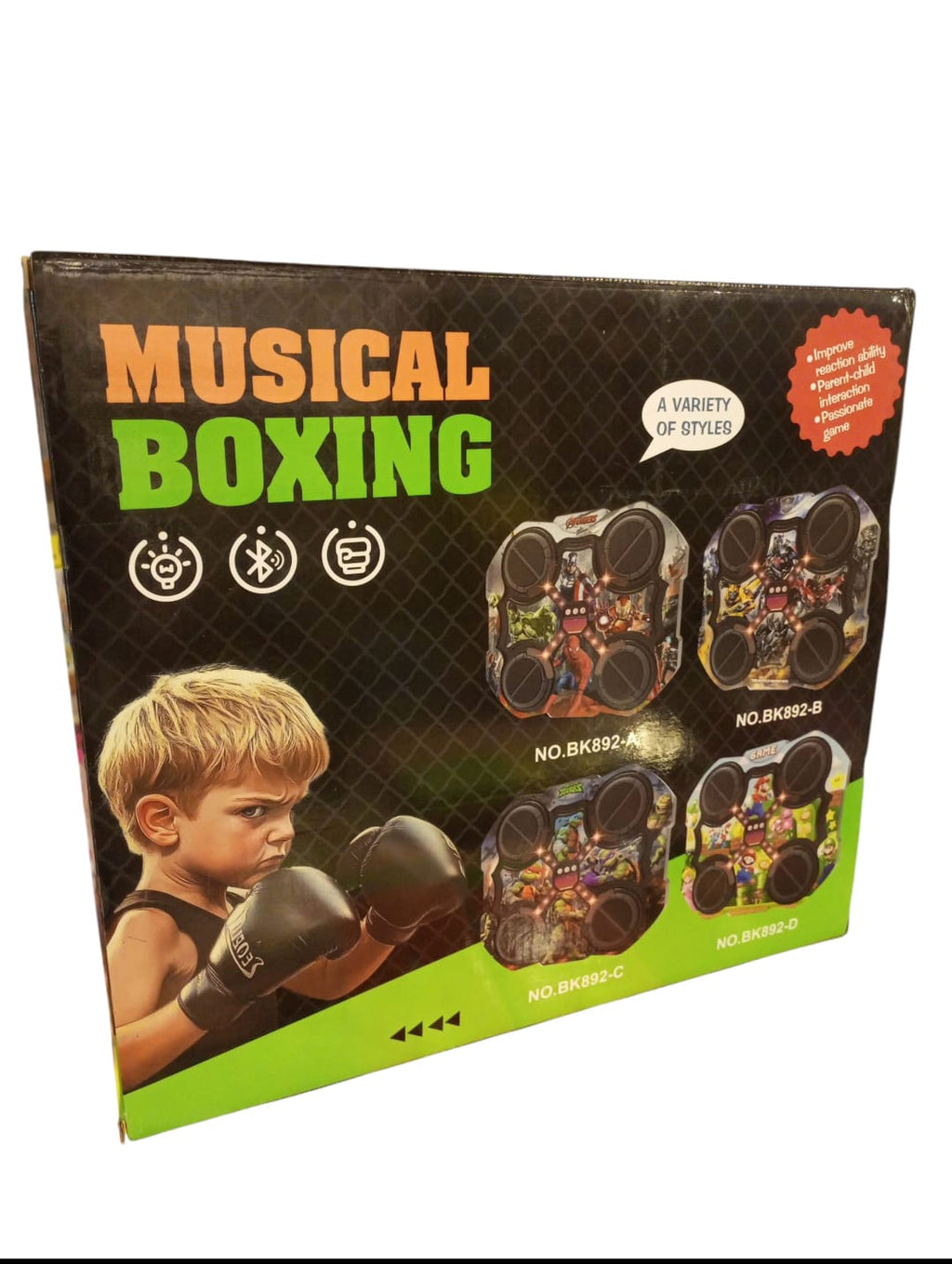 Musical Boxing - Interactive Punching Game