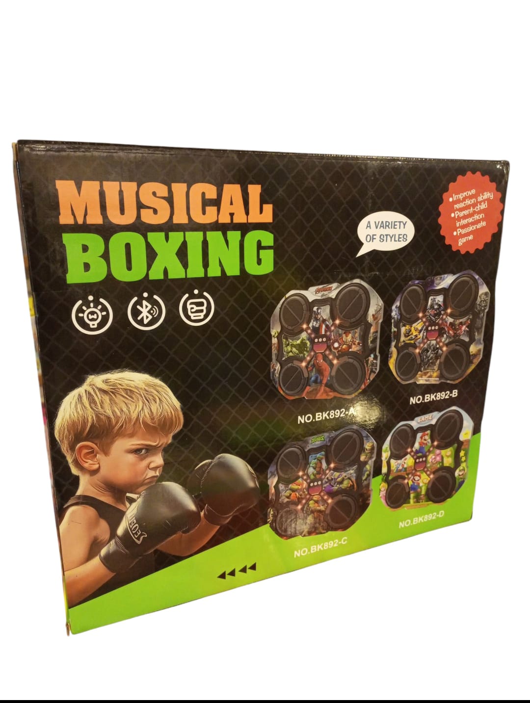 Musical Boxing - Interactive Punching Game