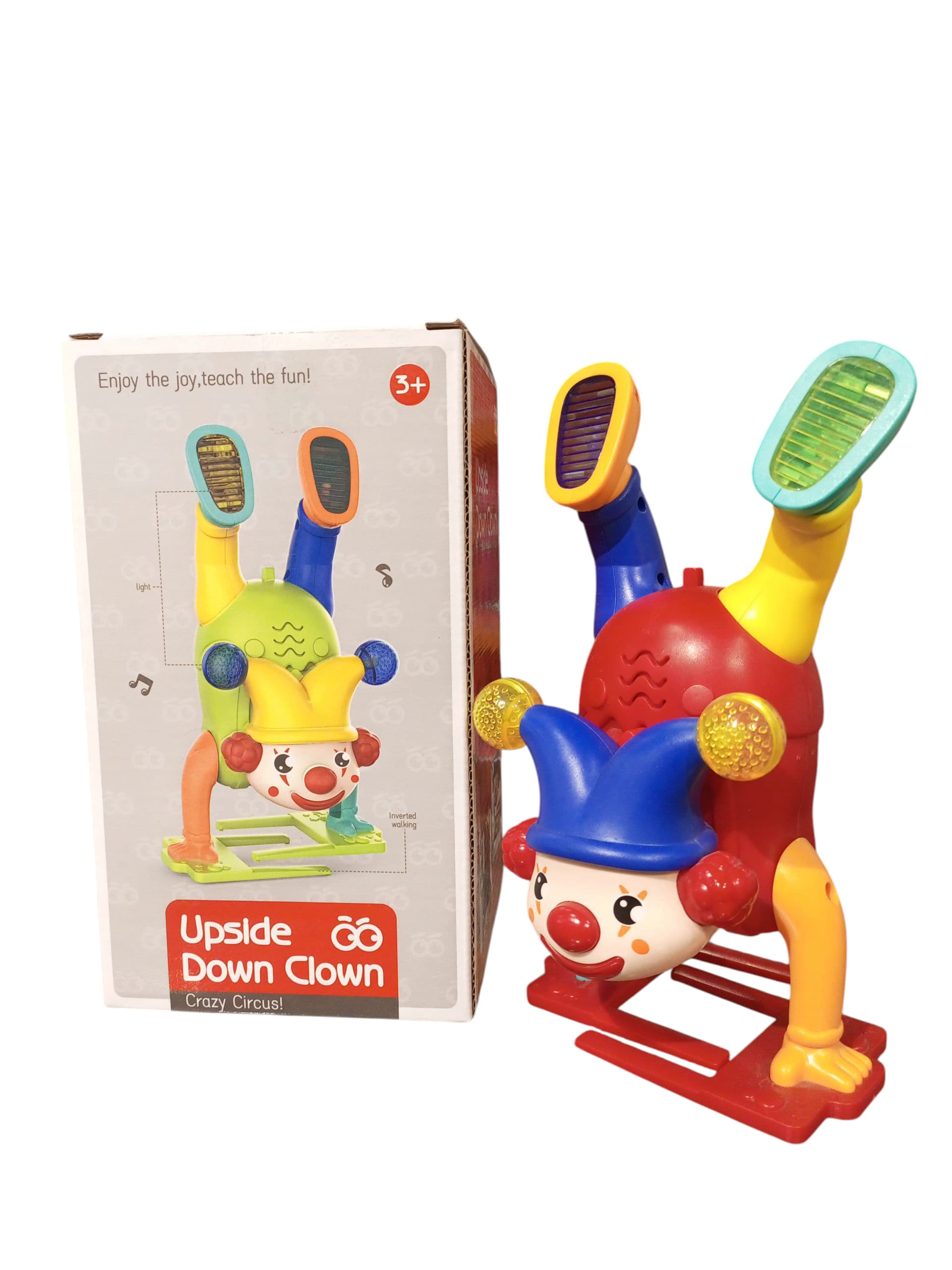 Upside Down Clown "Crazy Circus!" Toy