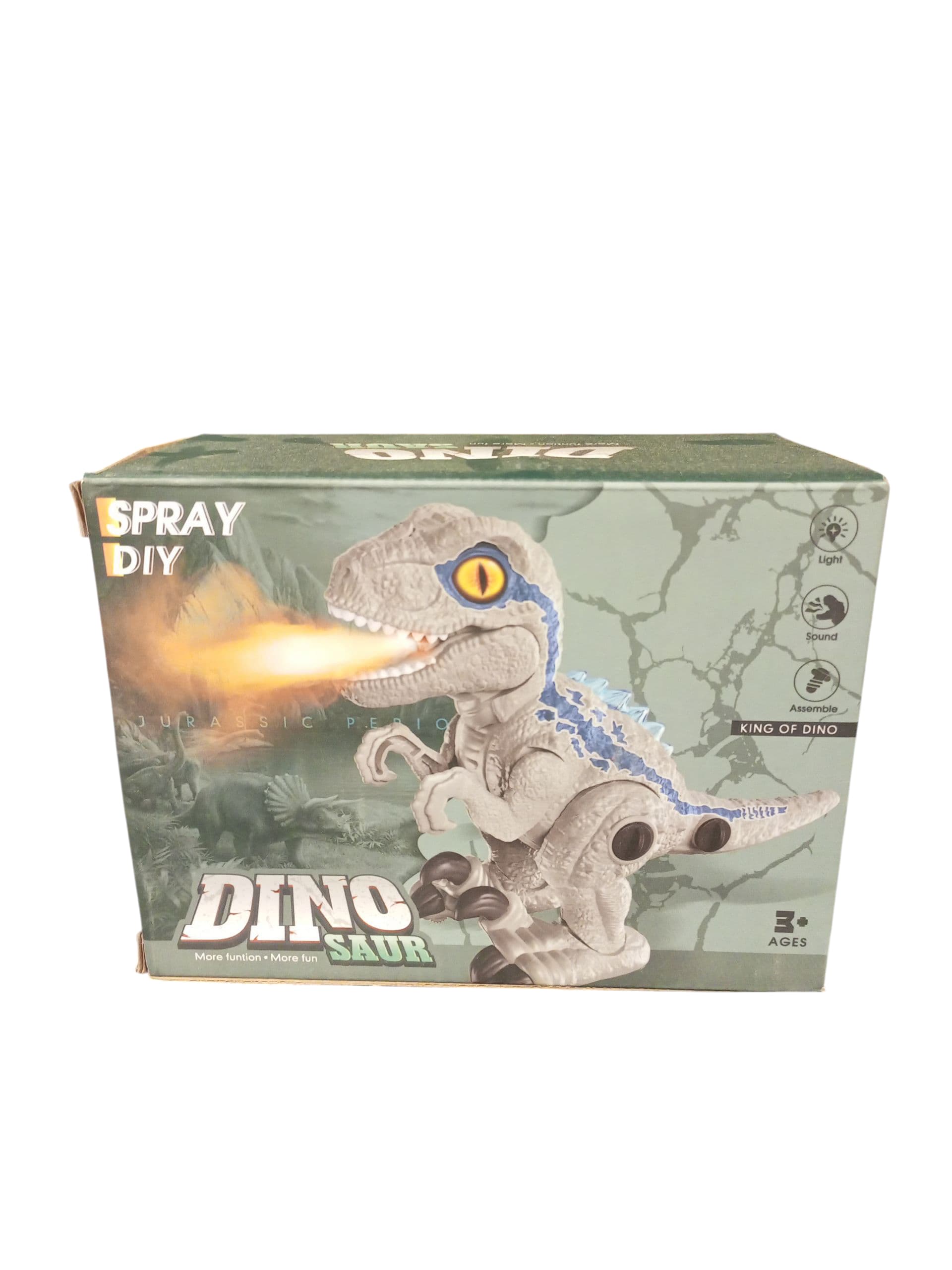 "Spray DIY Dinosaur" "King of Dino" Toy