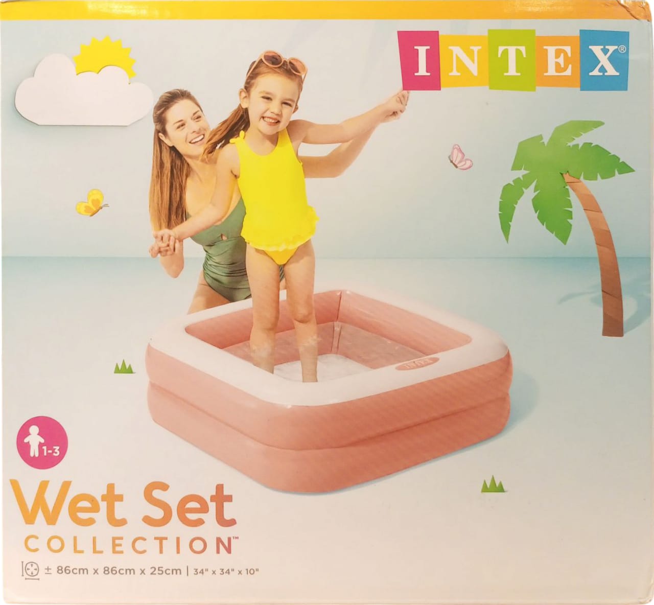 Intex "Wet Set Collection" Square Inflatable Baby Pool