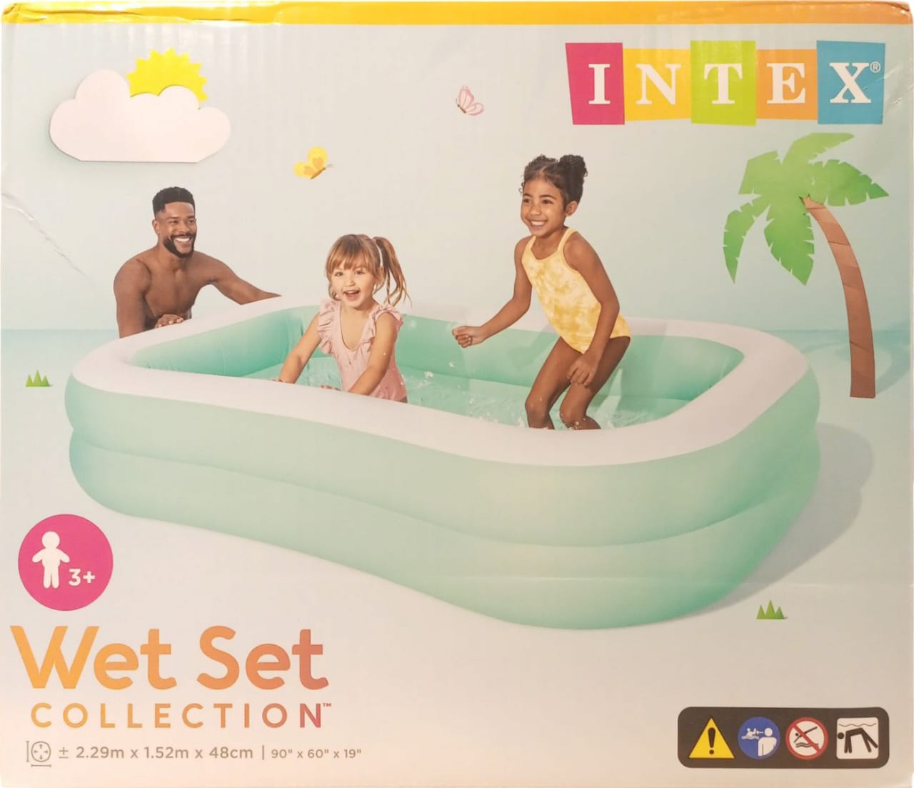 Intex "Wet Set Collection" Oval Inflatable Pool