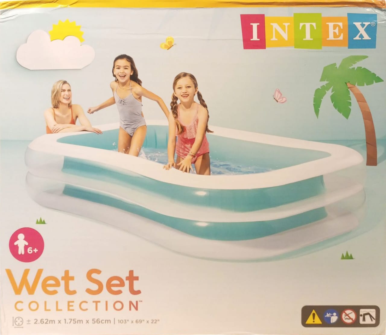 Intex "Wet Set Collection" Oval Inflatable Pool