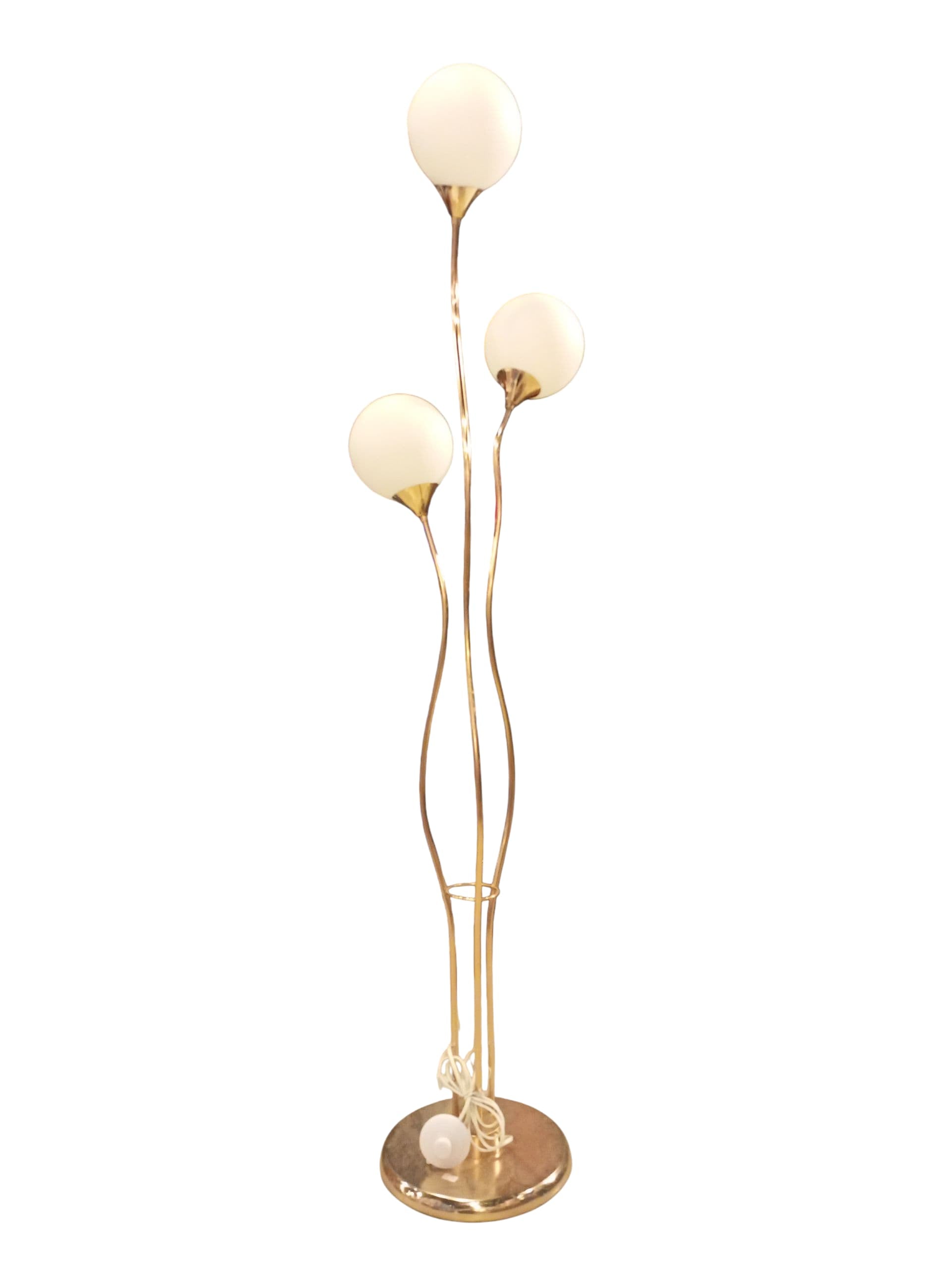 Mid-Century Modern Orb Floor Lamp