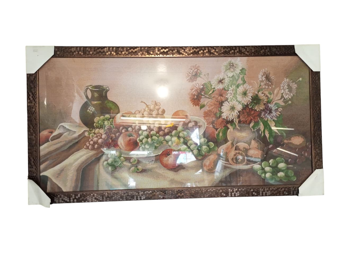 Classic Fruit and Floral Still Life Painting