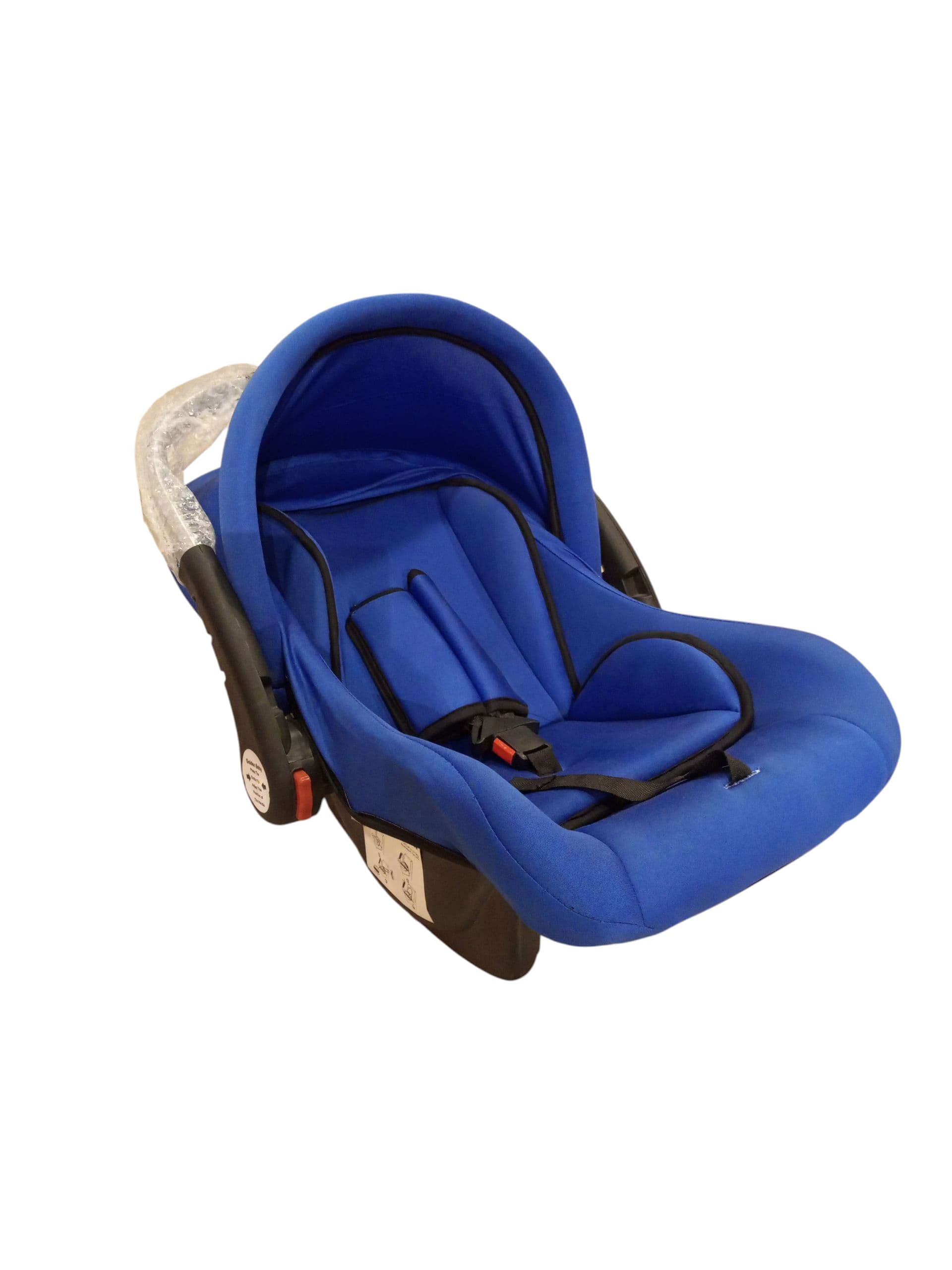 Infant Car Seat Carrier with Safety Harness and Canopy