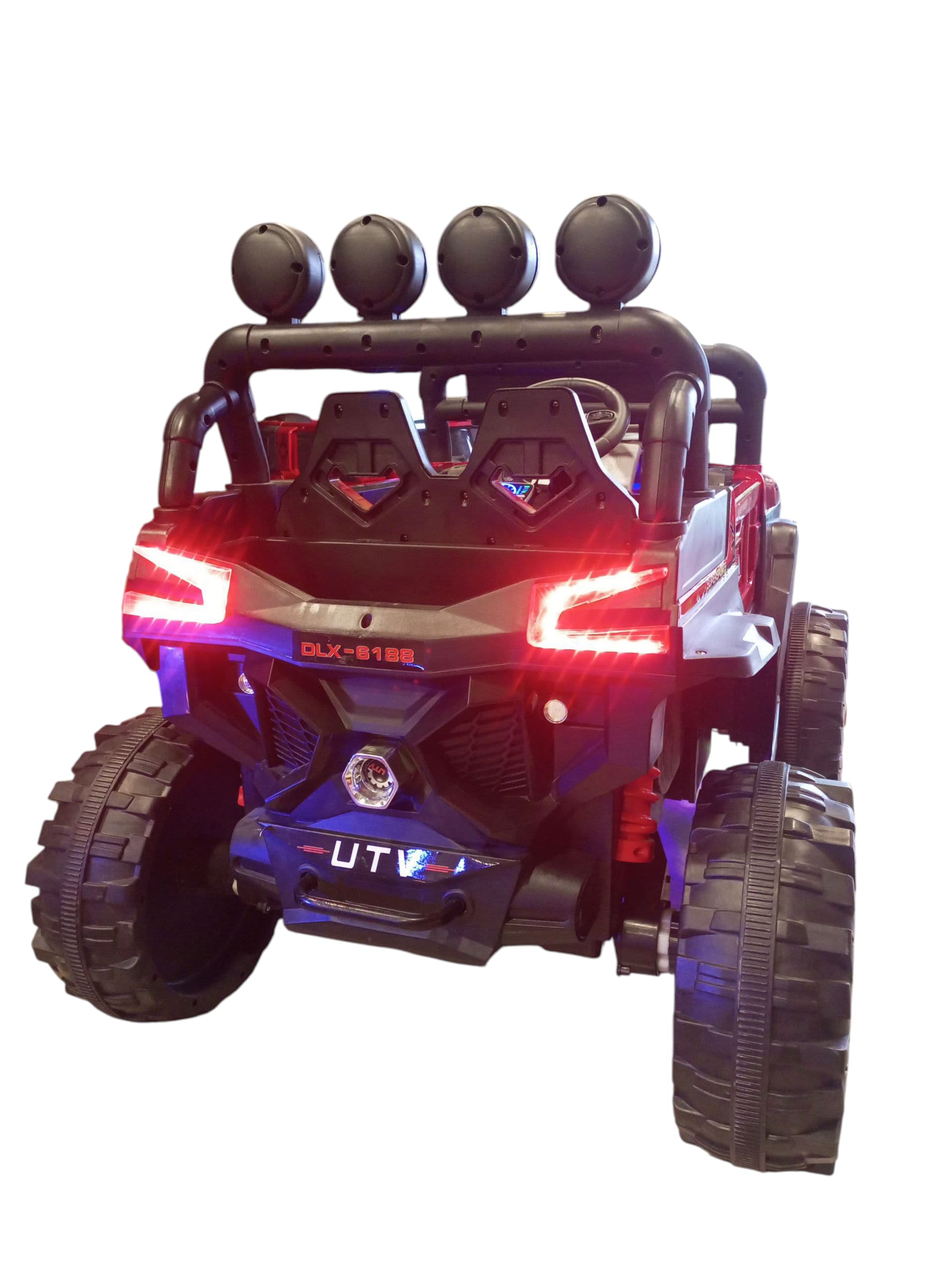 Powerful 12V Electric Kids' Ride-On UTV / Off-Road Vehicle with LED Lights