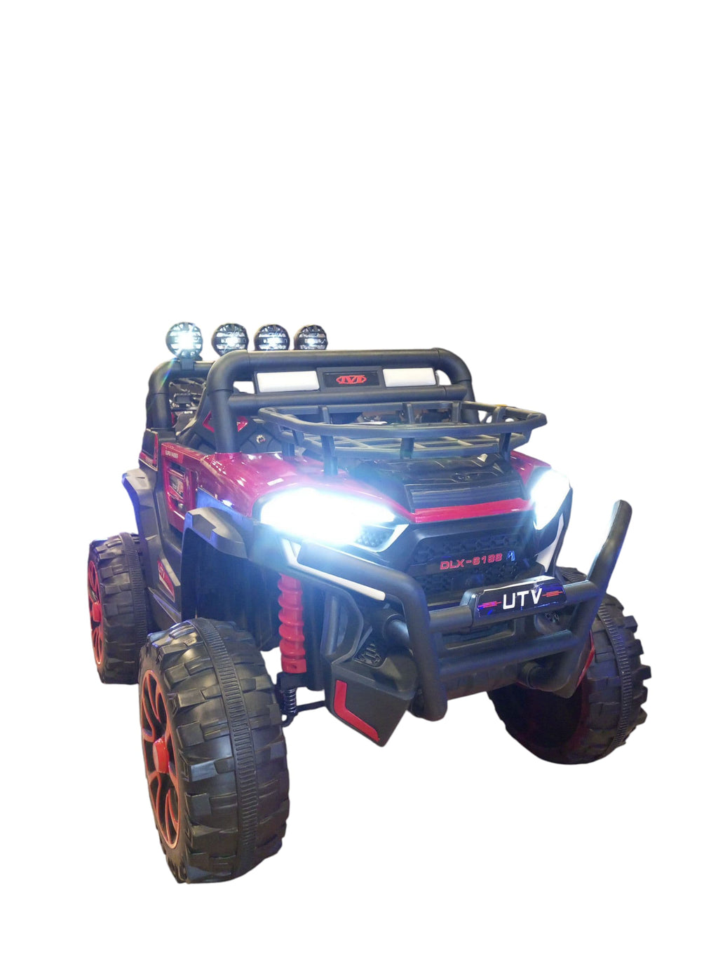 Powerful 12V Electric Kids' Ride-On UTV / Off-Road Vehicle with LED Lights