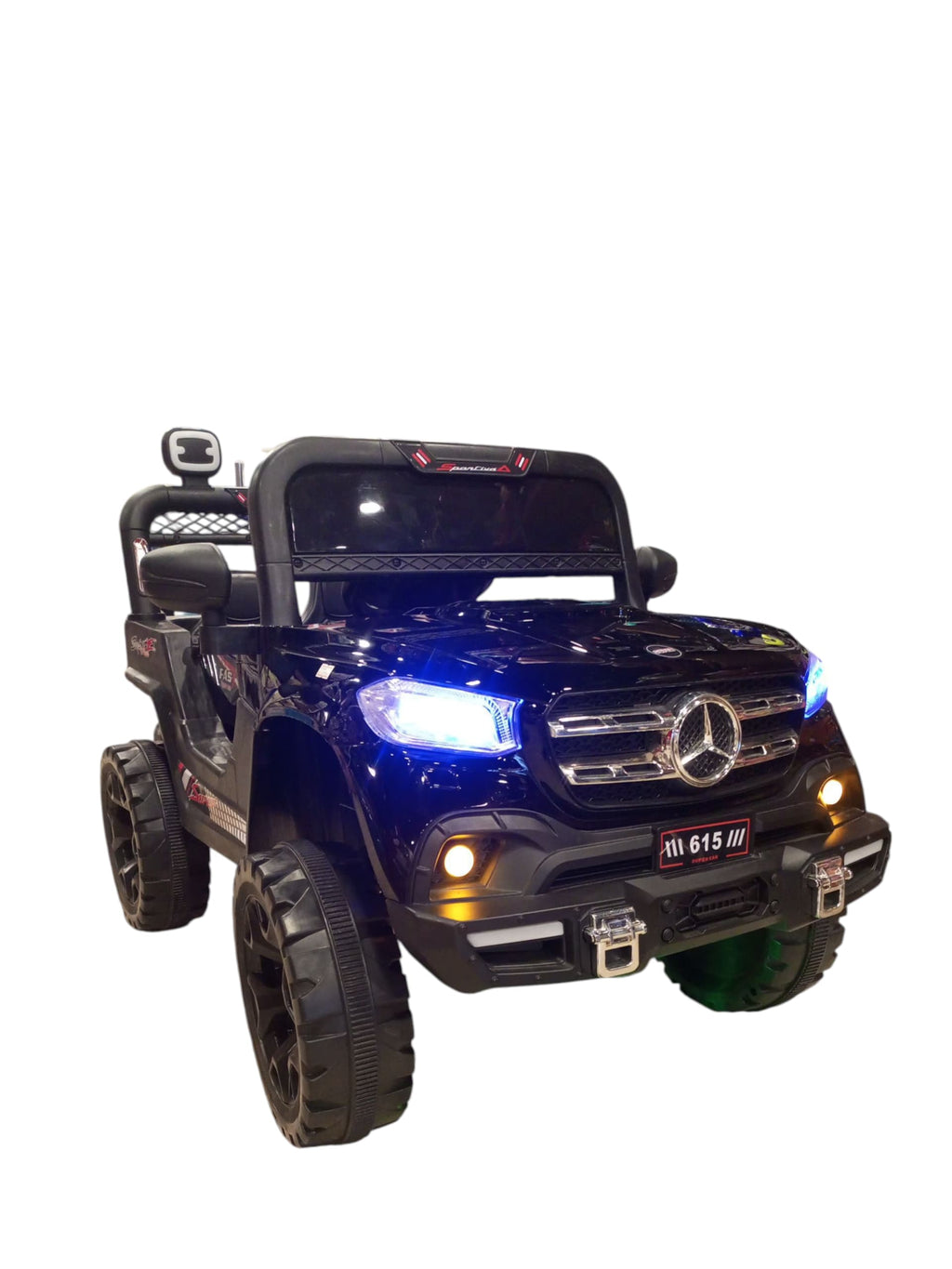 Electric Kids' Ride-On UTV /  Mercedes-Benz G-Wagon style ride-on car with LED Lights