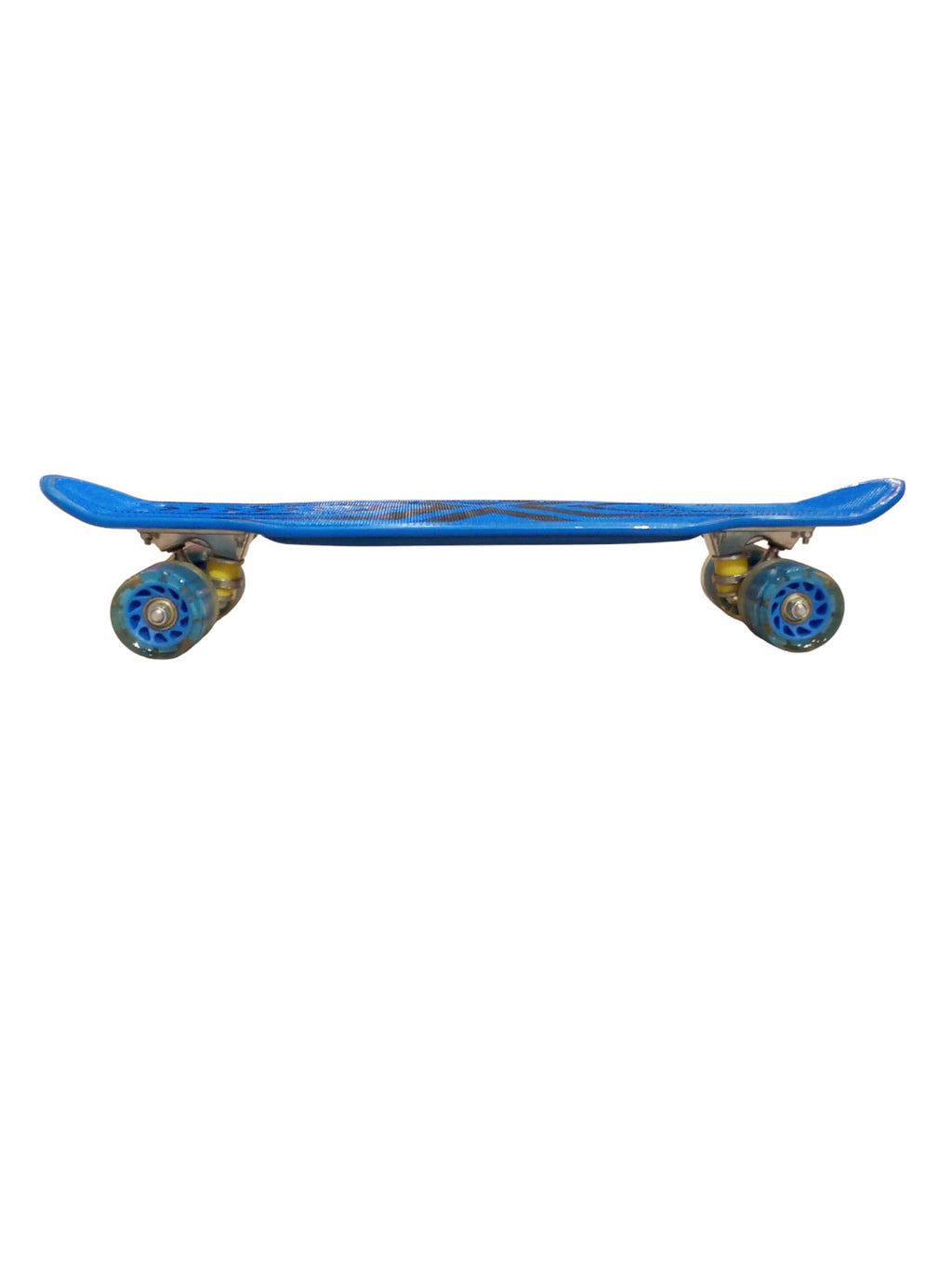 Vibrant & Durable Cruiser Skateboard  (Fiber Deck) blue color