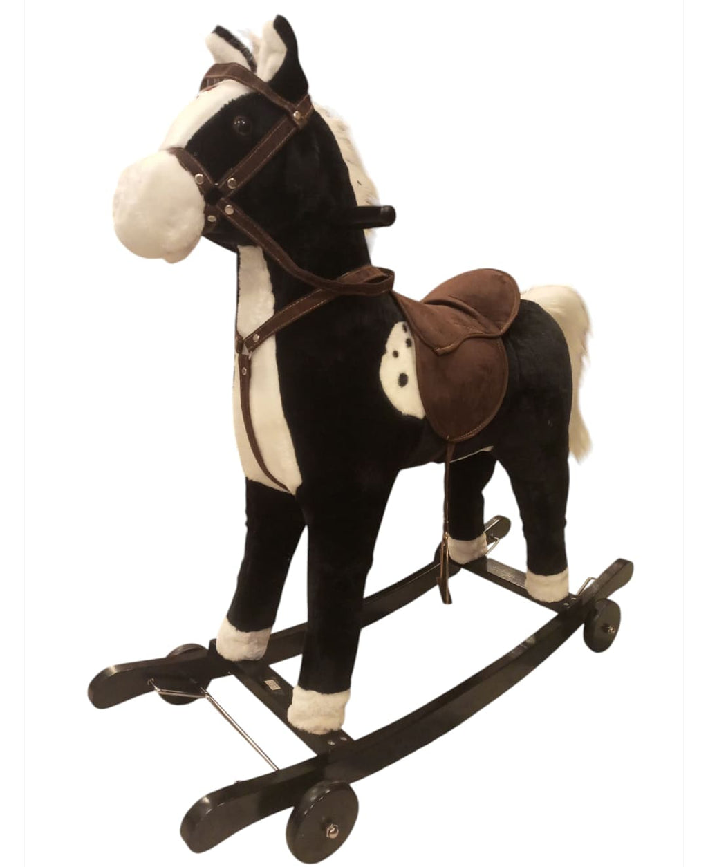 Large Rocking horse & Ride-On Toy with Wheels (Ages 2 - 5 Years)
