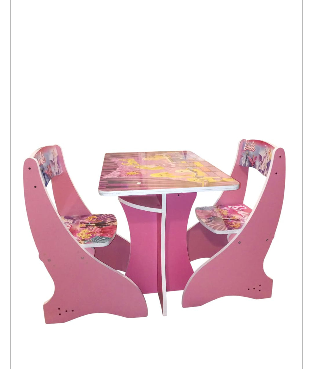 Two seats toddler study table