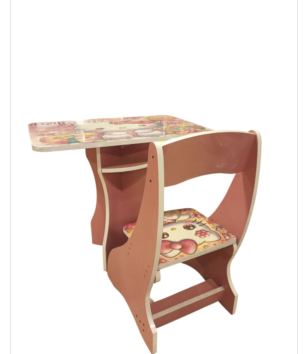 Two seats toddler study table