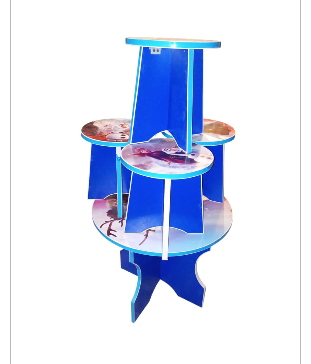 4 stools 1 table toddler study/ play table (Frozen Theme)