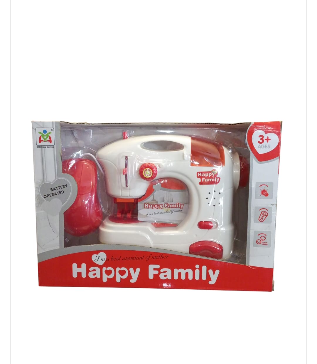 Mini Sewing Machine with Fabric Kit - Perfect for Little Designers