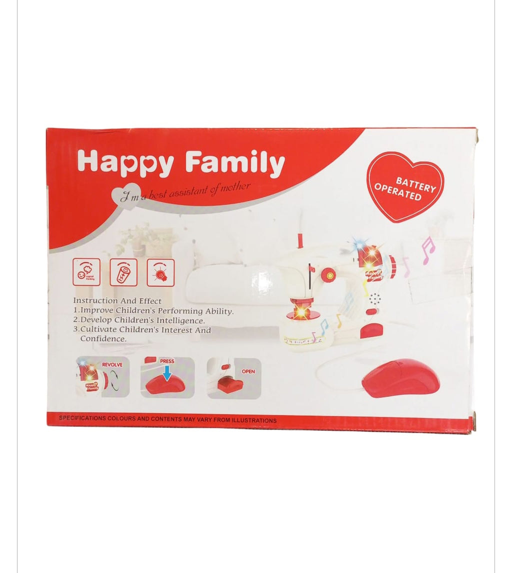 Mini Sewing Machine with Fabric Kit - Perfect for Little Designers