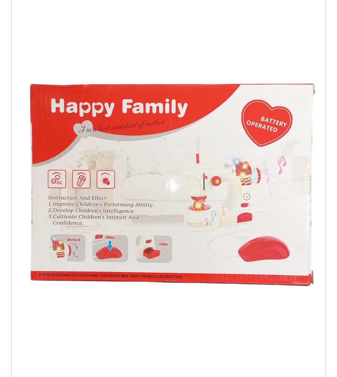 Mini Sewing Machine with Fabric Kit - Perfect for Little Designers