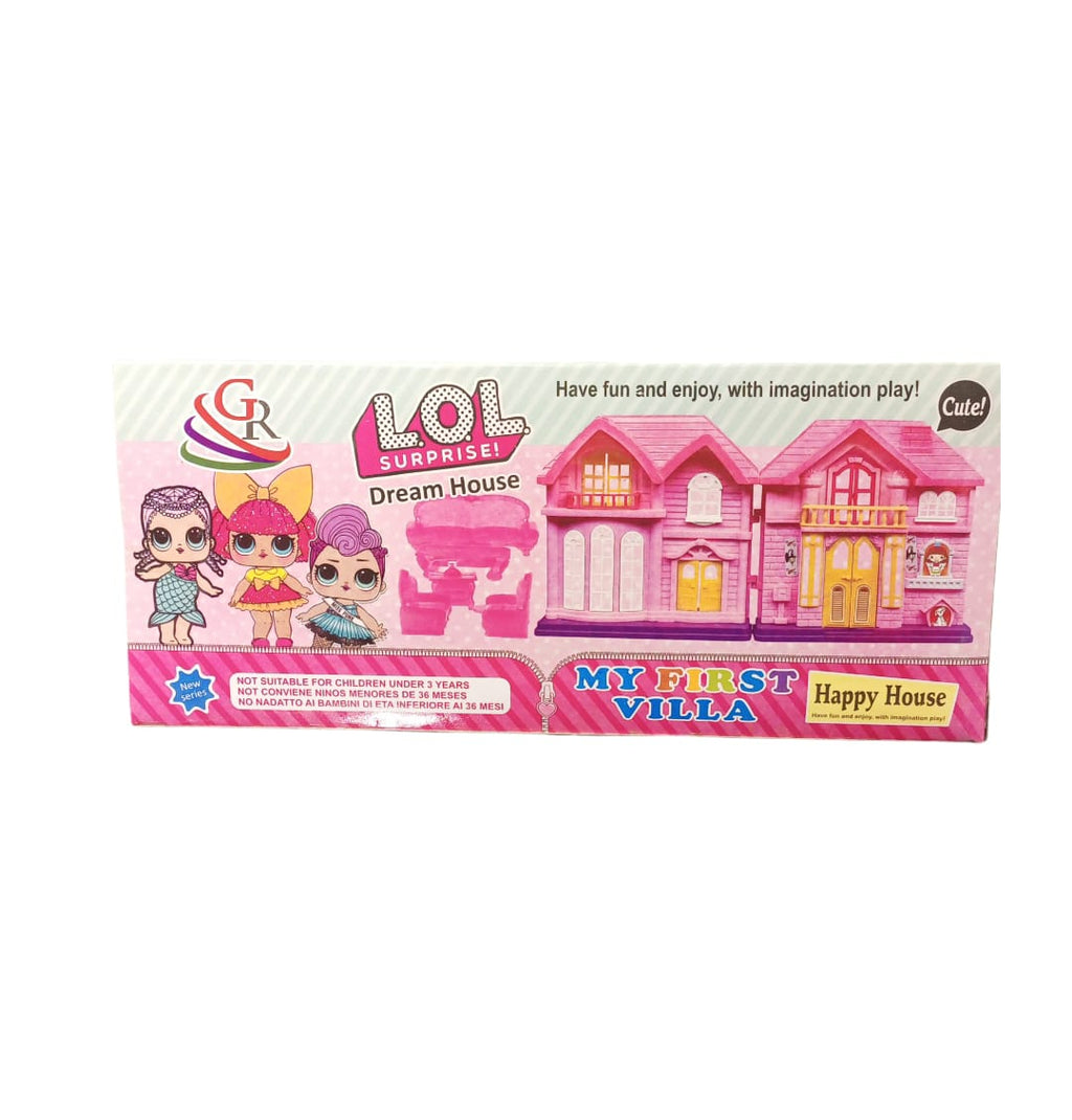 LOL Surprise! Dream House: My First Villa Happy House Playset (3+ Years)