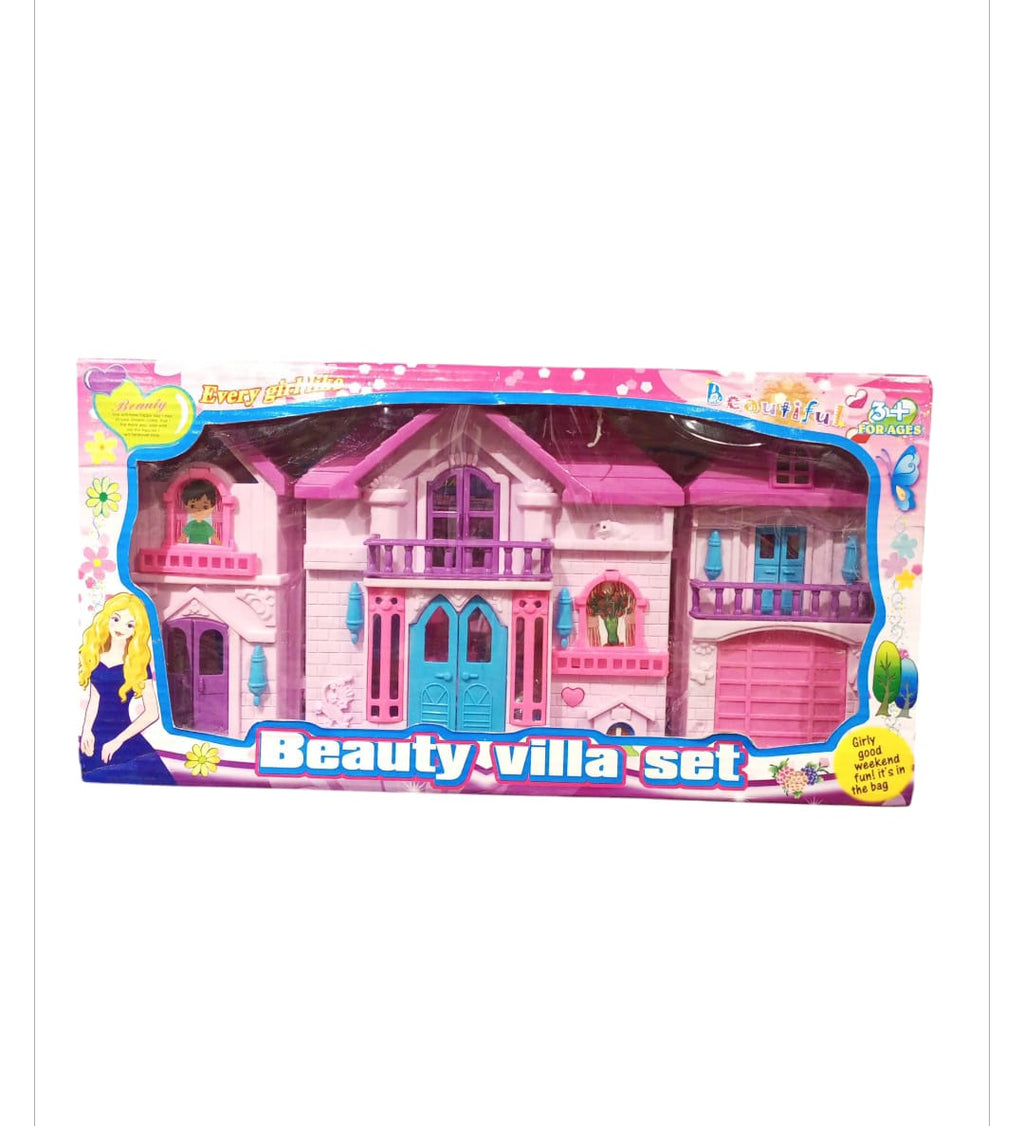 Beauty Villa Playset: "Your Dream Will Come True" Dollhouse with Characters (3+ Years)