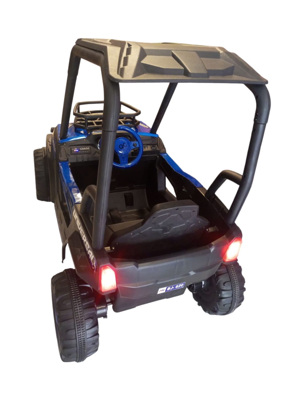Electric Ride-On UTV / Buggy for Kids - Blue "Raptor" Style with Roll Bar (3+ Years)