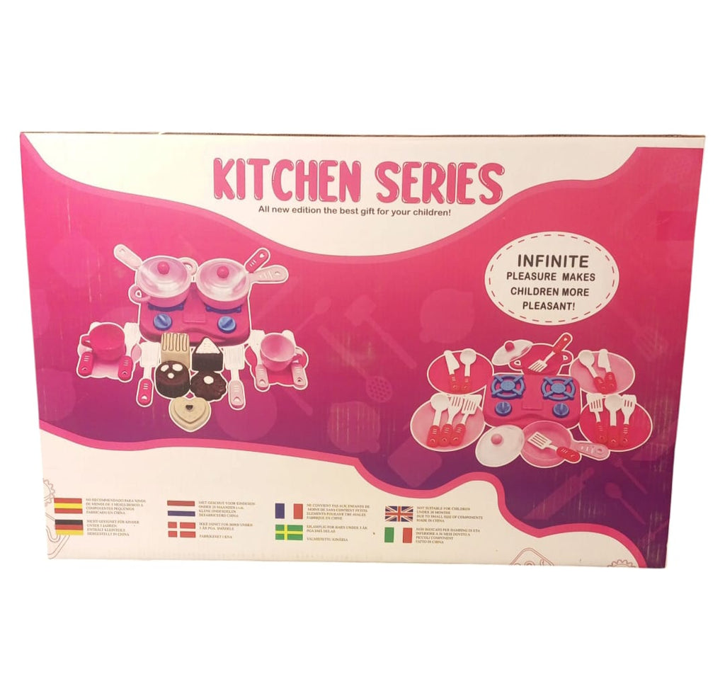 Kitchen Series: "Infinite Pleasure" Cookware & Utensil Playset for Children