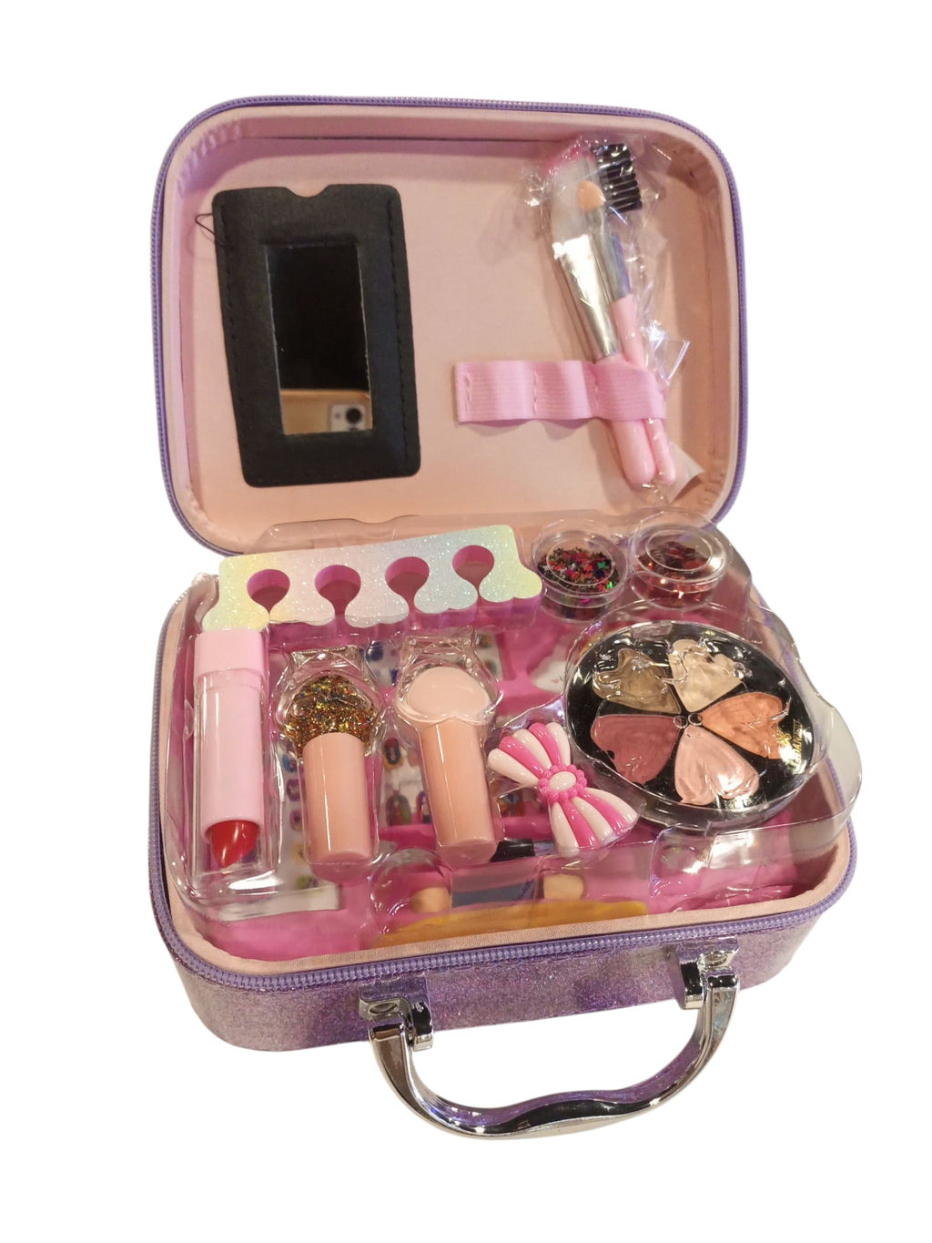 beauty makup kit for little girl 2 in one