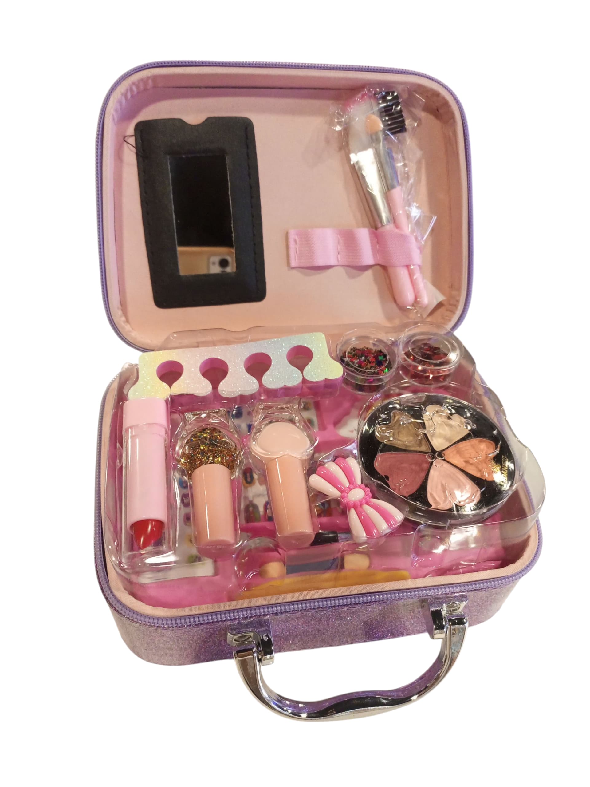 beauty makup kit for little girl 2 in one