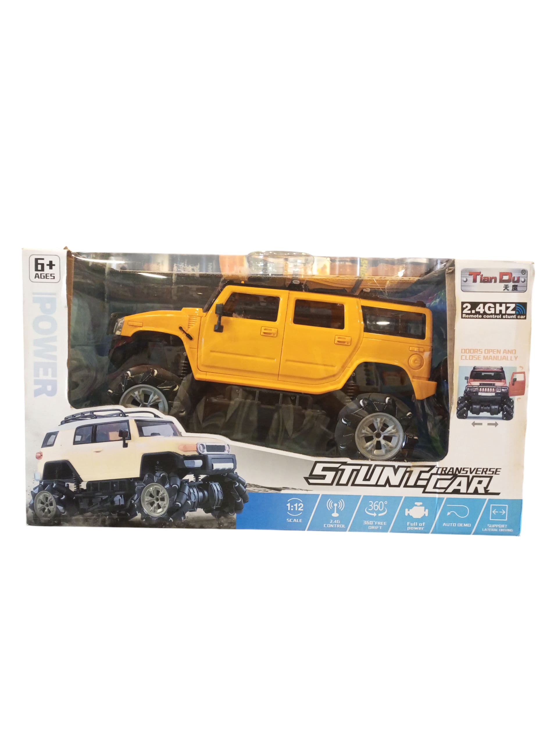 2.4GHz Four-Wheel Stunt Transverse RC Car