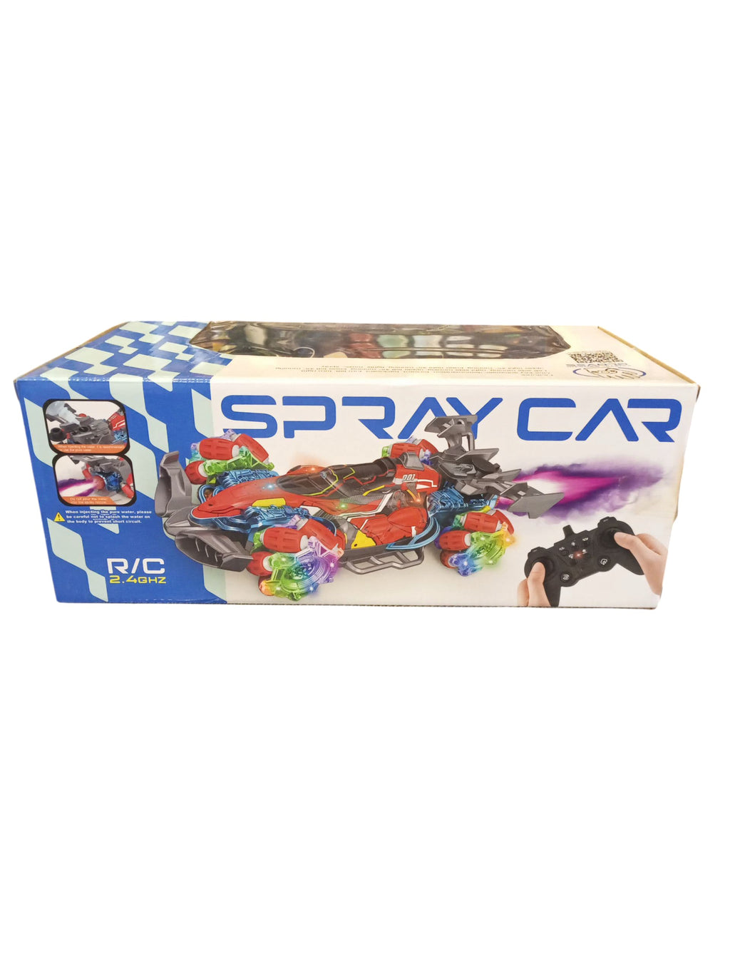 R/C Spray Stunt Car with Hand Gesture Control & 360° Drifts