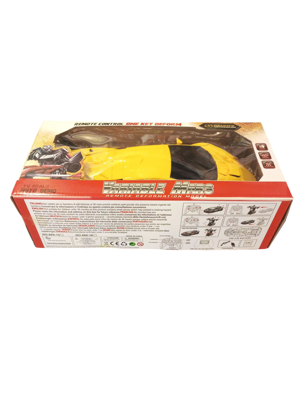 Transcendent Remote Deform Variable Mars Robot Car