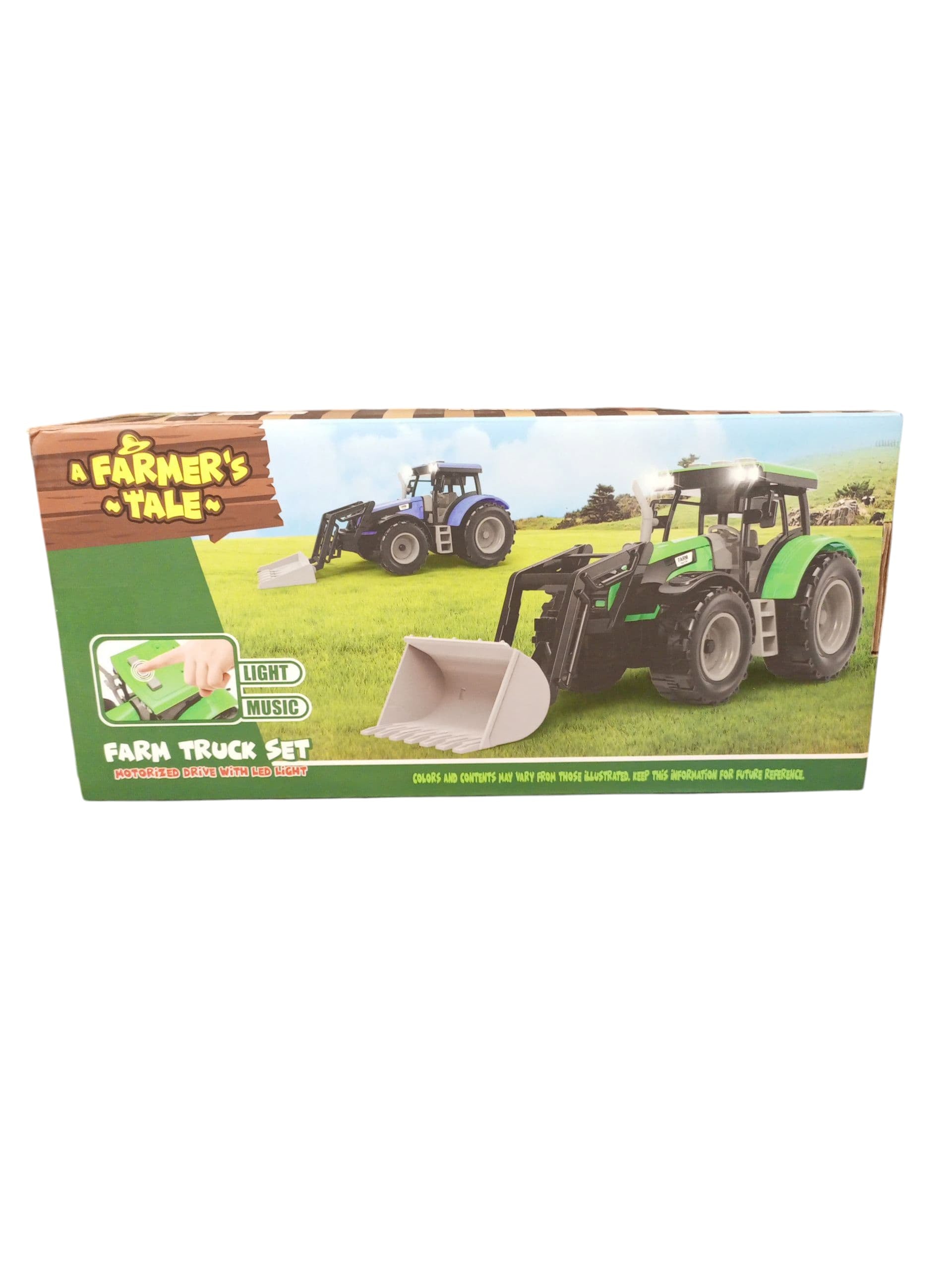 KUNUDY Farm Machine Remote Control Tractor - 1:24 Scale